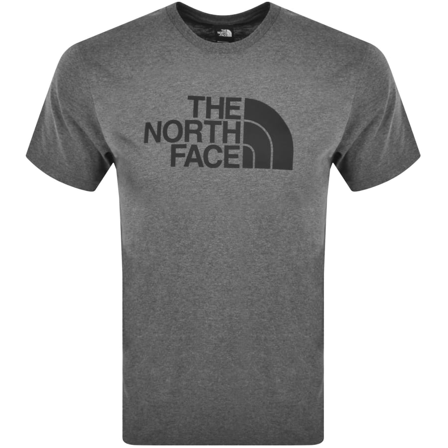 Grey north face shirt shop